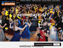 Tablet Screenshot of primafoto-sp.si